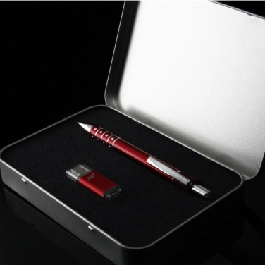 Logo trade promotional merchandise image of: Metal box