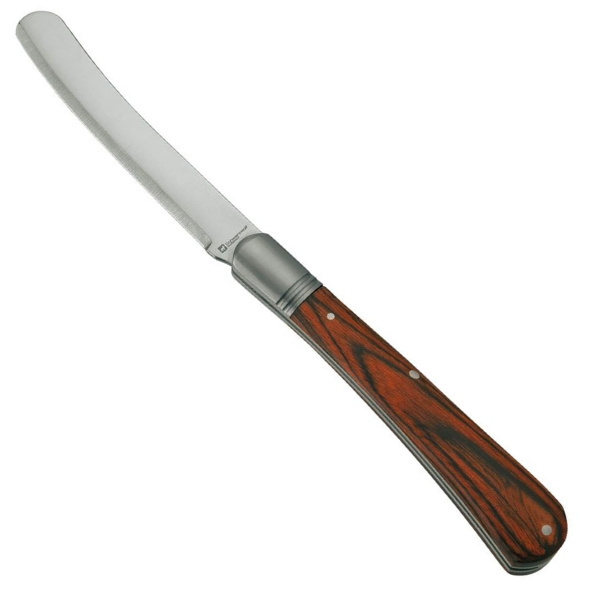 Logo trade promotional gifts image of: Butter knife GARMISCH Schwarzwolf