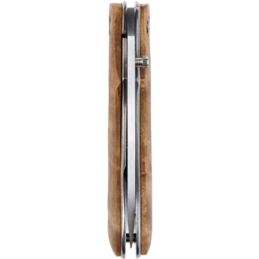 Logo trade business gifts image of: Pocket knife JUNGLE Schwarzwolf