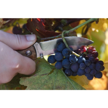 Logo trade promotional item photo of: Pocket knife JUNGLE Schwarzwolf