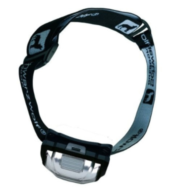Logotrade promotional giveaway picture of: Head lamp TRONADOR Schwarzwolf