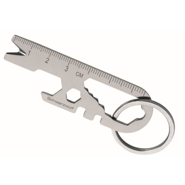 Logotrade business gifts photo of: Multifunctional keychain ATACAMA Schwarzwolf