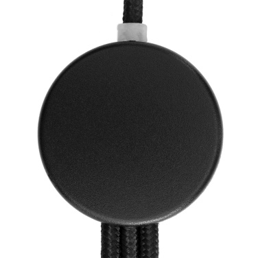 Logotrade promotional item picture of: 3in1 long cable with elighted logo for engraving, W201TG