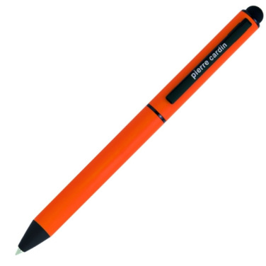 Logotrade promotional merchandise image of: Metal ballpoint pen, touch pen, soft touch CELEBRATION Pierre Cardin