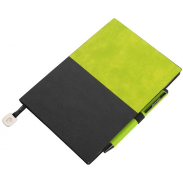 Logo trade business gift photo of: Notepad A5 & ballpoint pen REPORTER Pierre Cardin