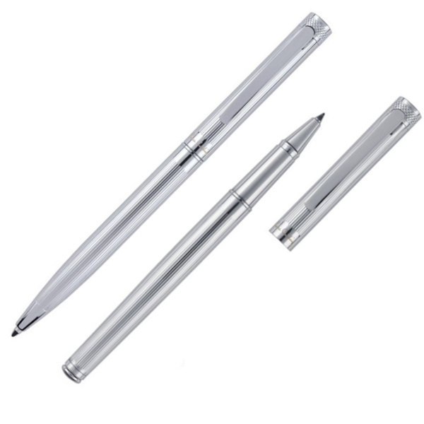 Logotrade advertising product image of: Writing set ballpoint pen & roller RENEE Pierre Cardin