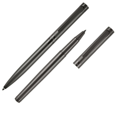 Logo trade promotional merchandise photo of: Writing set ballpoint pen & roller RENEE Pierre Cardin