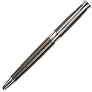 Logotrade promotional items photo of: Metal set of ballpoint pen and roller ROI