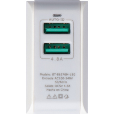 Logotrade promotional giveaway image of: Travel adapter ANTWERP