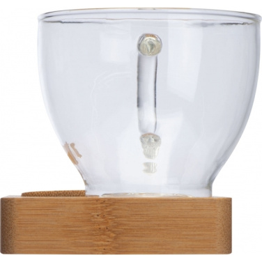 Logotrade business gifts photo of: Tray with cup and spoon FORMOSA 150 ml