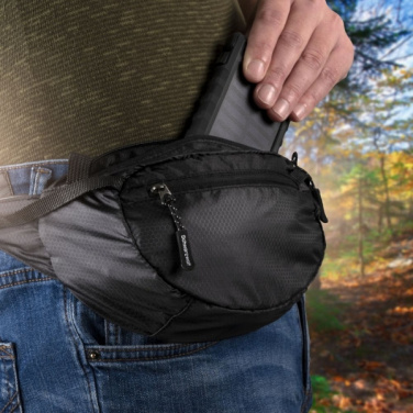 Logo trade advertising products picture of: Waist bag MOBILA Schwarzwolf