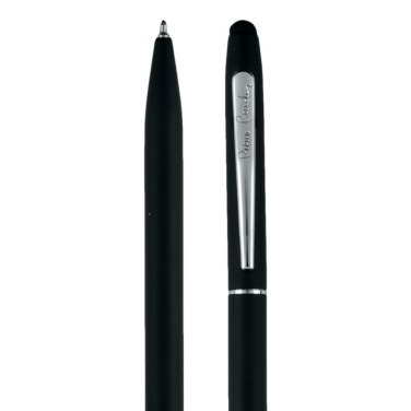 Logo trade advertising products image of: Metal ballpoint pen touch pen ADELINE Pierre Cardin