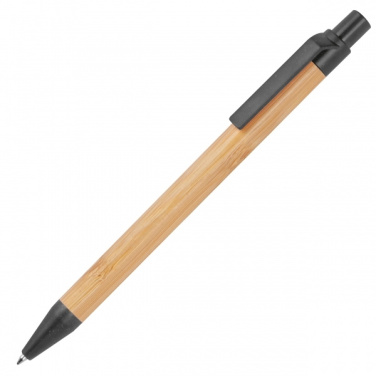 Logotrade promotional giveaway picture of: Wheatstraw and bamboo ballpen HALLE