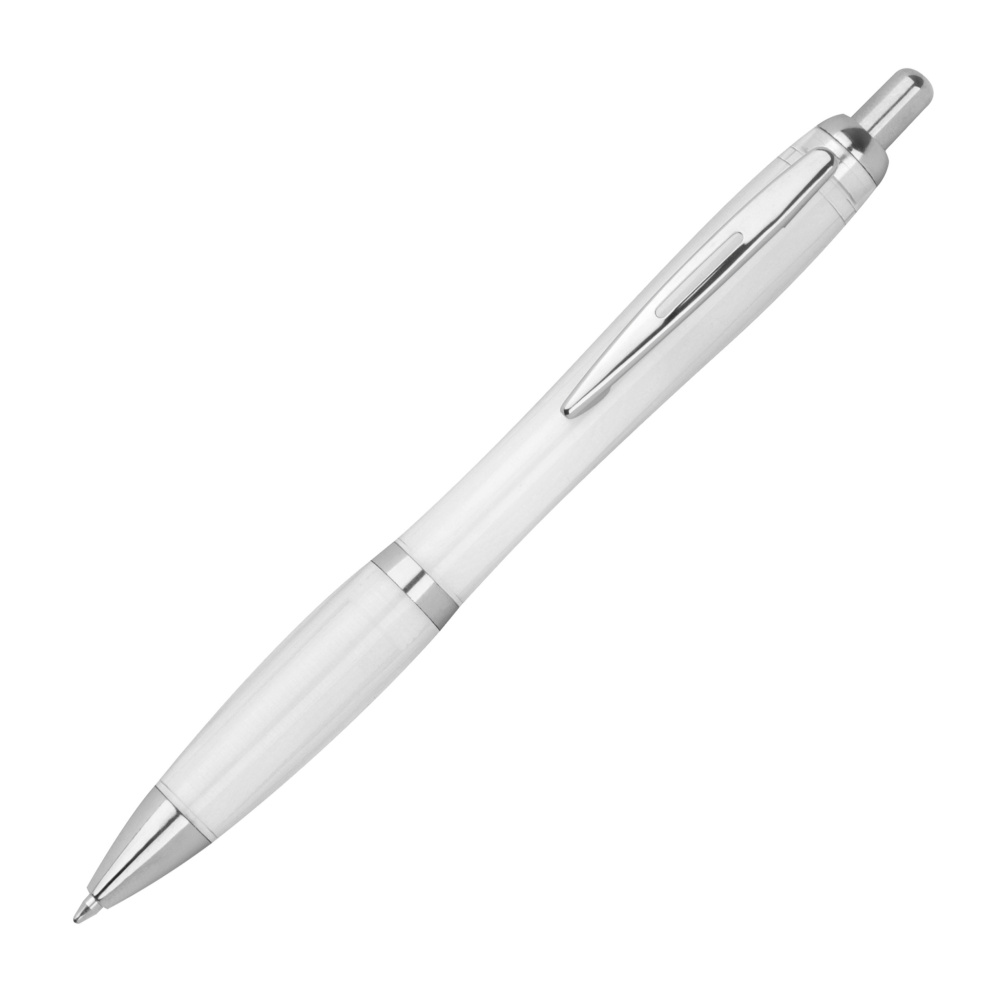 Logotrade promotional merchandise picture of: Transparent ballpen ALKEN
