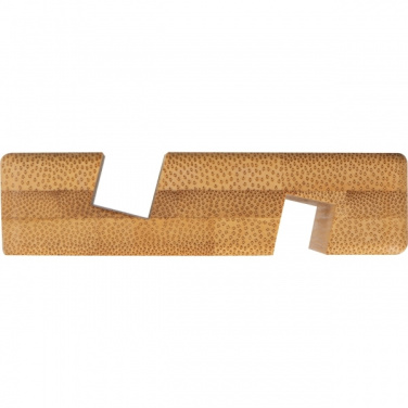Logotrade advertising product image of: Bamboo smartphone holder SAN SEBASTIAN