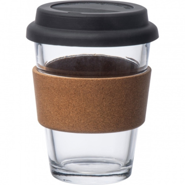 Logotrade business gift image of: Glass drinking cup WROCŁAW 350ml