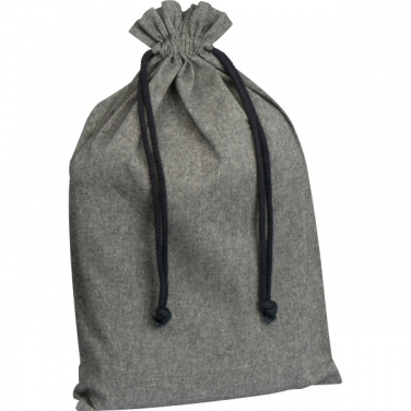 Logo trade advertising product photo of: Recycled cotton bag PARKSVILLE