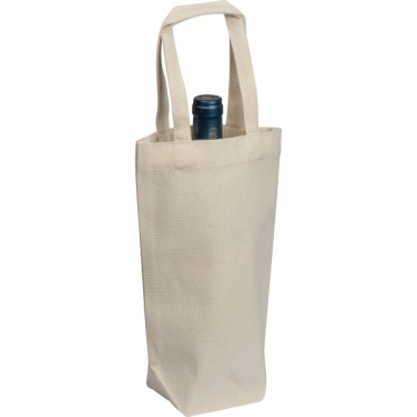 Logo trade promotional giveaways picture of: Cotton wine bag NICE