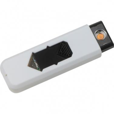 Logo trade promotional gifts image of: USB lighter BEBINGTON