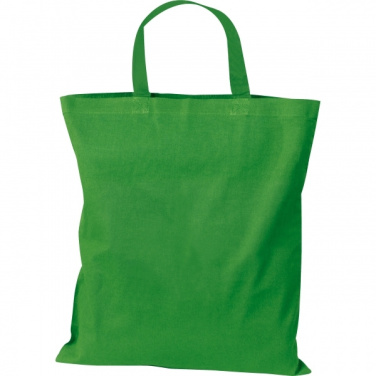 Logotrade advertising products photo of: Cotton bag with short handles BREGENZ
