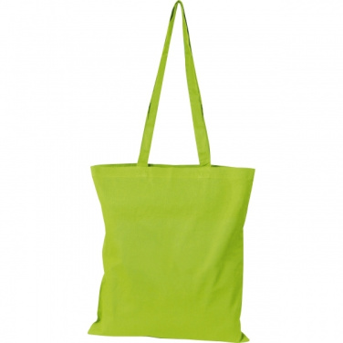 Logo trade promotional giveaways picture of: Cotton bag with long handles COPENHAGEN