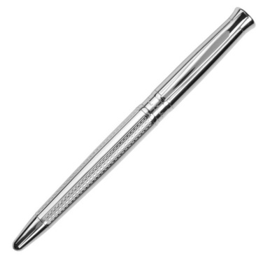 Logo trade promotional merchandise image of: Metal roller pen ROI