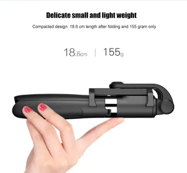Logo trade promotional products picture of: Selfie stick with tripod, K06