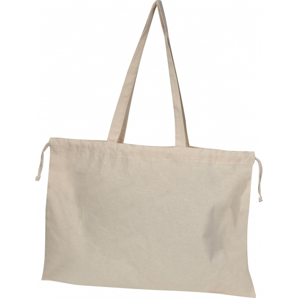 Logo trade promotional merchandise image of: Organic cotton shopping bag IMOLA