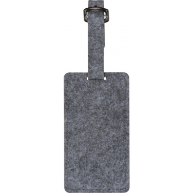 Logo trade promotional merchandise picture of: Felt Suitcase Tag PORTLAND