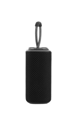 Logo trade corporate gifts image of: Waterproof bluetooth speaker HARDEOL Schwarzwolf