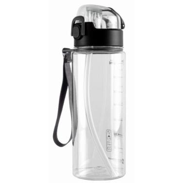 Logotrade business gift image of: Drinking bottle SEYHAN 900 ml Schwarzwolf