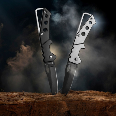 Logo trade business gifts image of: Folding knife GEDIZ Schwarzwolf