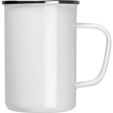 Logo trade promotional items picture of: Enamel cup Adelaine