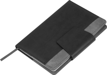 Logo trade promotional merchandise photo of: Lined notebook Asunción
