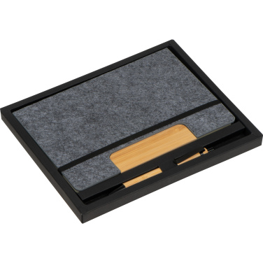 Logo trade promotional product photo of: Notebook set Walsall
