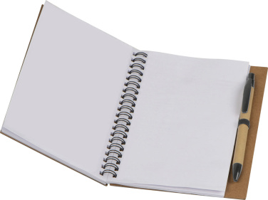 Logo trade business gift photo of: Spiral notebook Ravenna