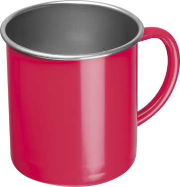 Logotrade corporate gift picture of: Steel cup Trezzo