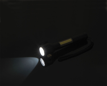 Logo trade advertising product photo of: Rechargeable flashlight Trent