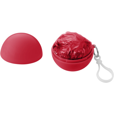 Logo trade promotional products picture of: Xina rain poncho in storage ball with keychain