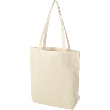 Logotrade promotional gift image of: Florida 270 g/m² GRS recycled tote bag 10L