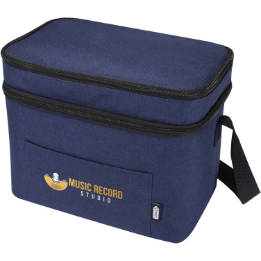 Logo trade promotional items picture of: Tundra GRS RPET double compartments cooler bag 13L