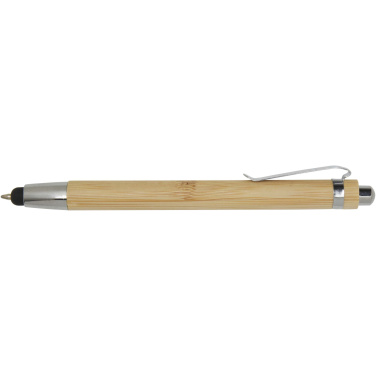 Logo trade promotional item photo of: Elm bamboo ballpoint pen