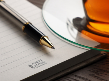 Logotrade promotional items photo of: Recycled Coffee Notebook 209733900