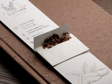 Logo trade promotional gift photo of: Recycled Coffee Notebook 209733900