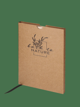 Logo trade promotional giveaways picture of: Recycled Coffee Notebook 209733900