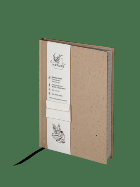 Logo trade promotional merchandise picture of: Recycled Banana Notebook 209734200