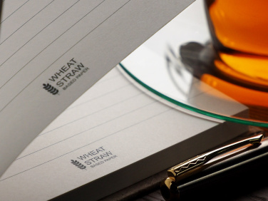 Logotrade promotional merchandise picture of: Recycled Coconut Notebook 209734100