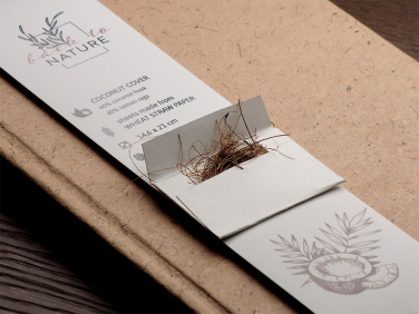 Logo trade promotional gift photo of: Recycled Coconut Notebook 209734100