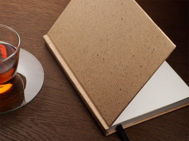 Logo trade advertising products picture of: Recycled Coconut Notebook 209734100