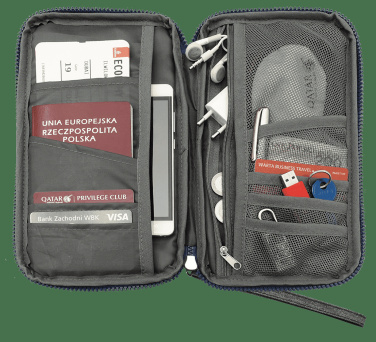 Logo trade business gift photo of: Travel wallet 94608700
